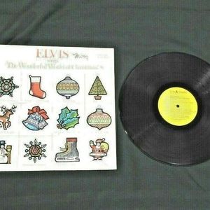 ELVIS SINGS THE WONDERFUL WORLD OF CHRISTMAS  LP
